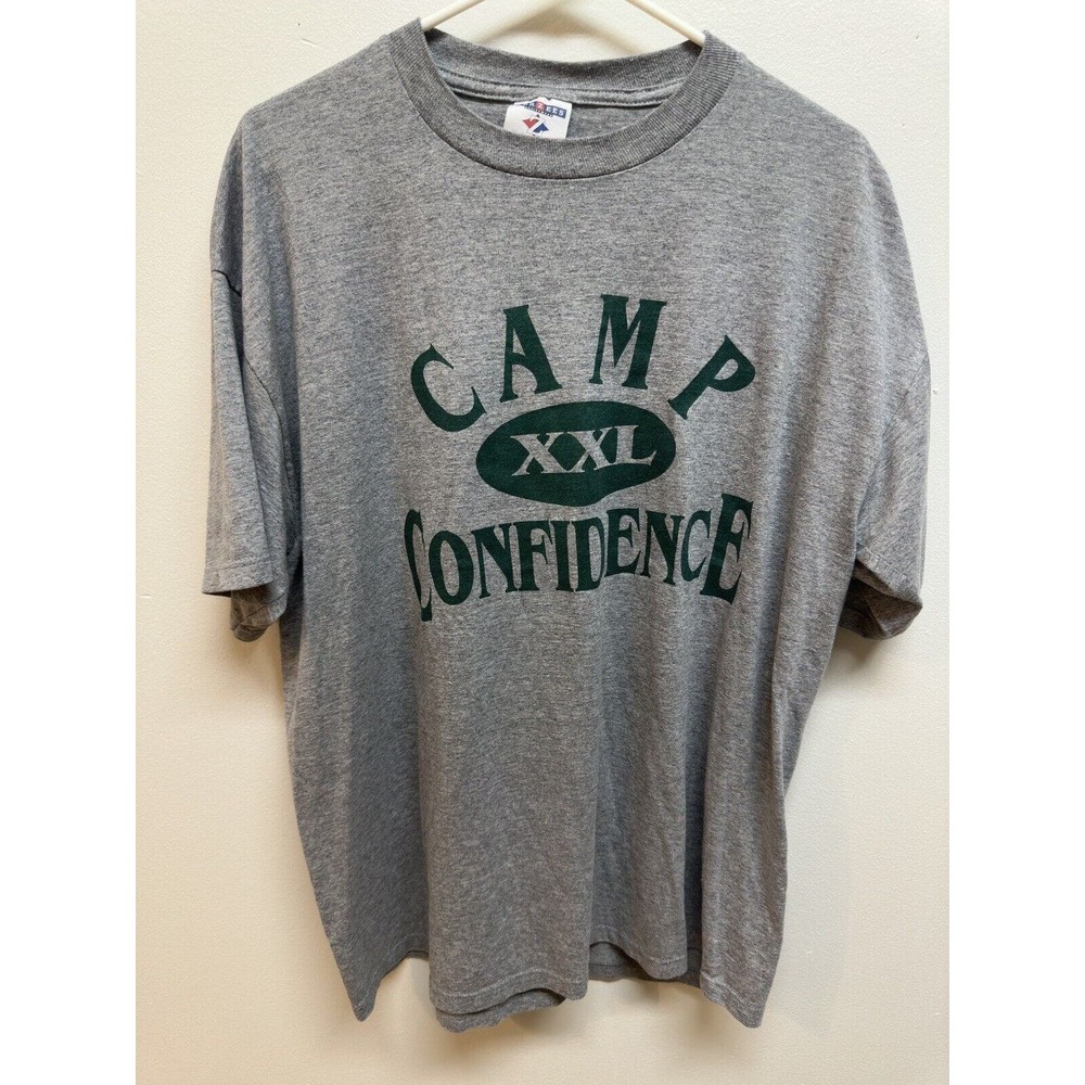 Vintage Men’s T-Shirt | Size XL | Made In USA | Camp Confidence